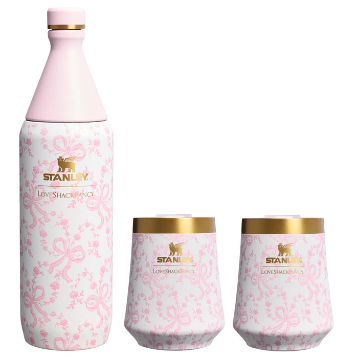 Stanley 1913 x LoveShackFancy Holiday Reserve All Day Wine Set | 34 OZ | Stanley PMI US
