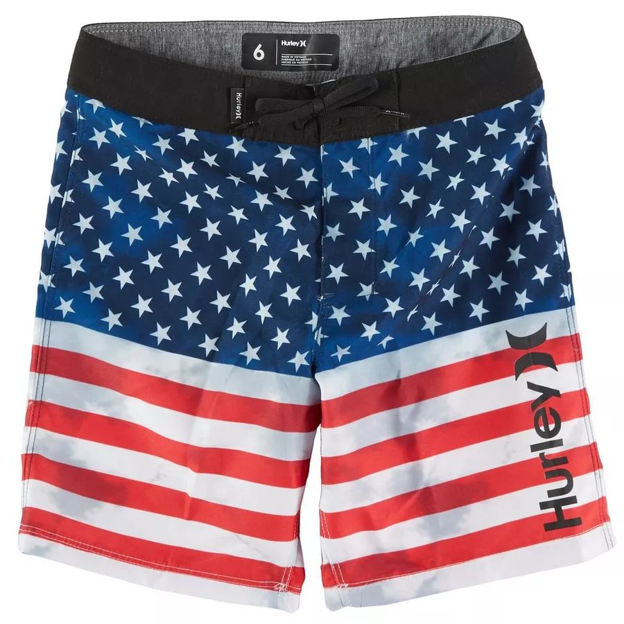 Little Boys Americana Boardshorts | Bealls