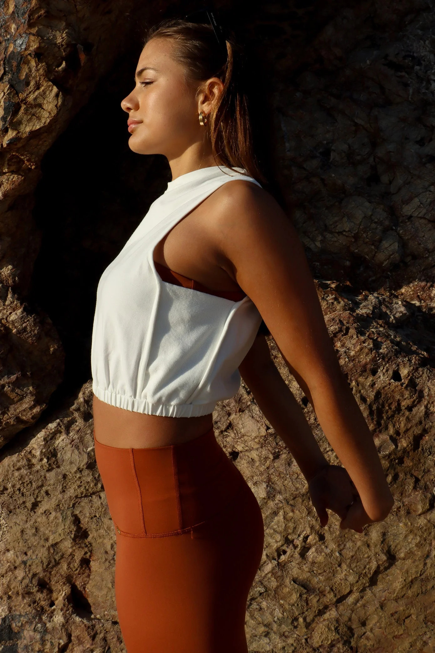 Varsity Top - Cream | Cleo Harper (US)