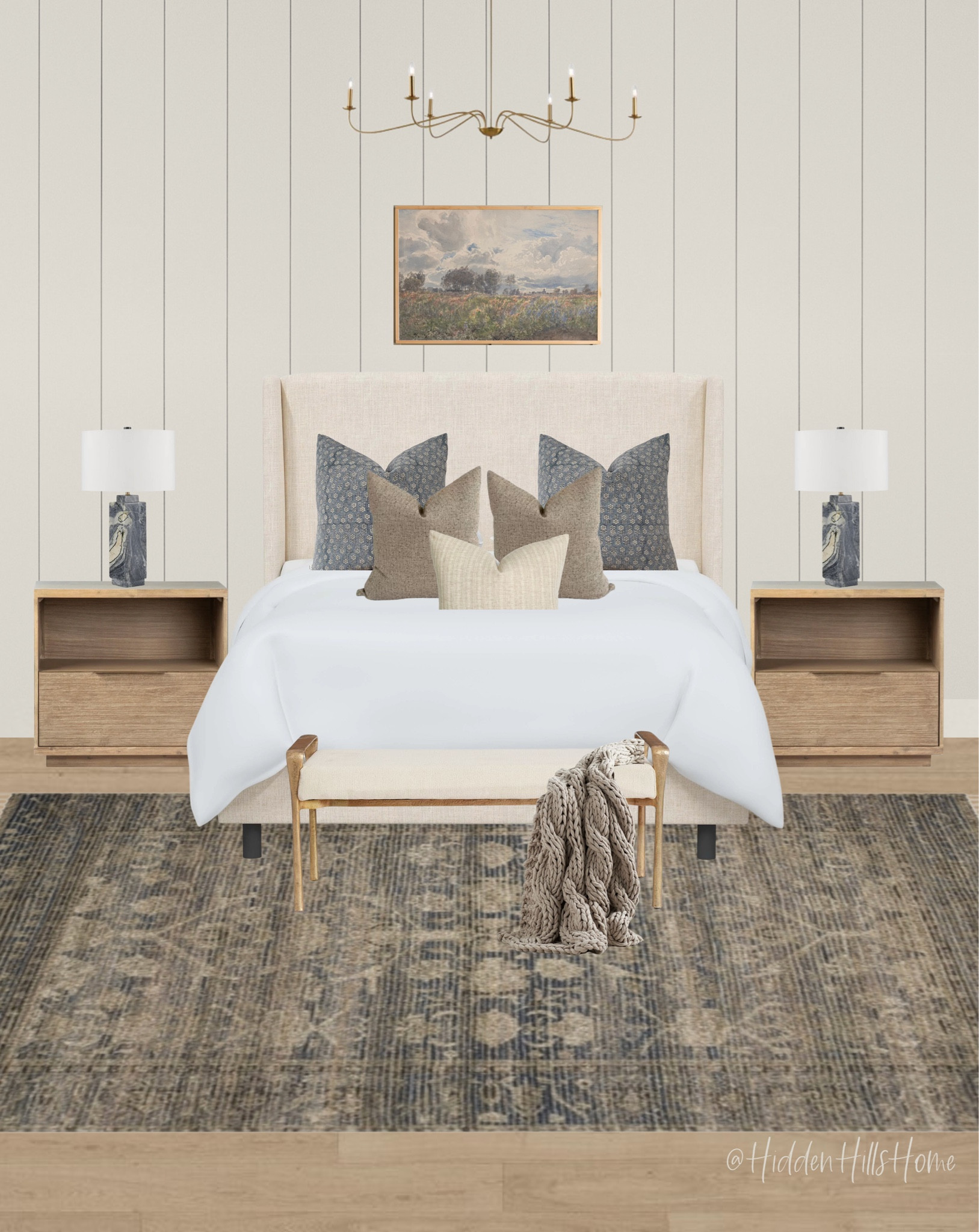 Tilly Upholstered Bed curated on LTK