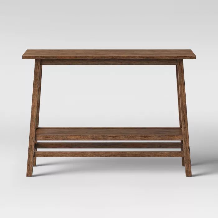 Haverhill Wood Console Table with Shelf - Threshold&#153; | Target