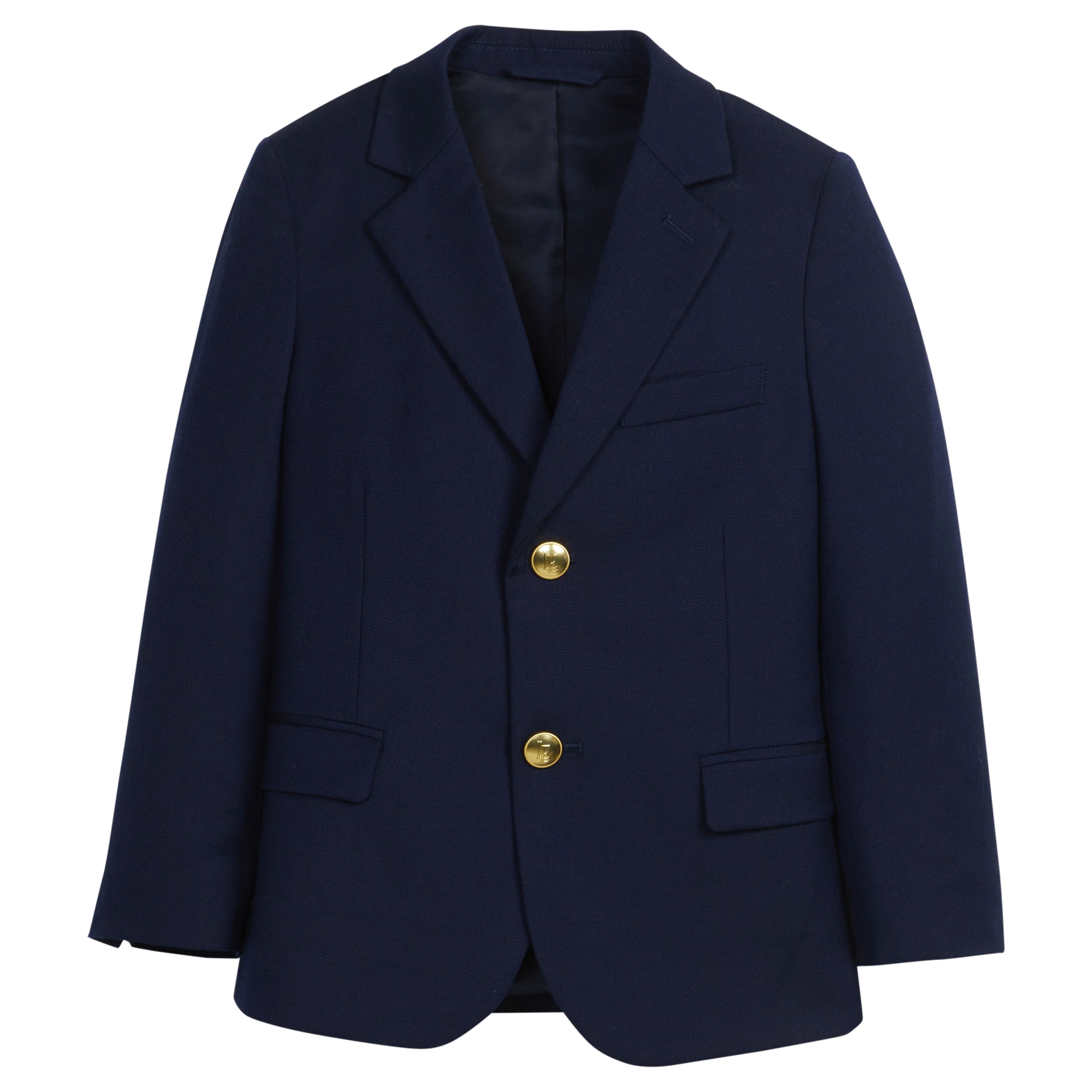 Classic Wool Blazer - Navy | Little English