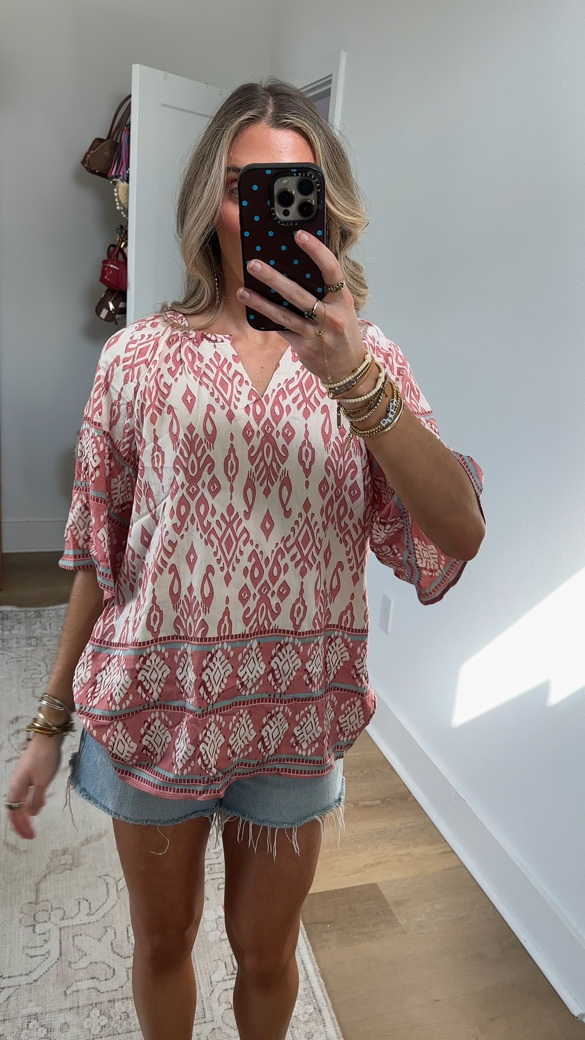 Amazon size small Boho Tops for Women V Neck 3/4 Sleeve Lightweight Blouses Trendy Loose Fit Bohemian Dressy Casual Peasant Tunic Blouse

#LTKootd #LTKSaleAlert #LTKWorkwear