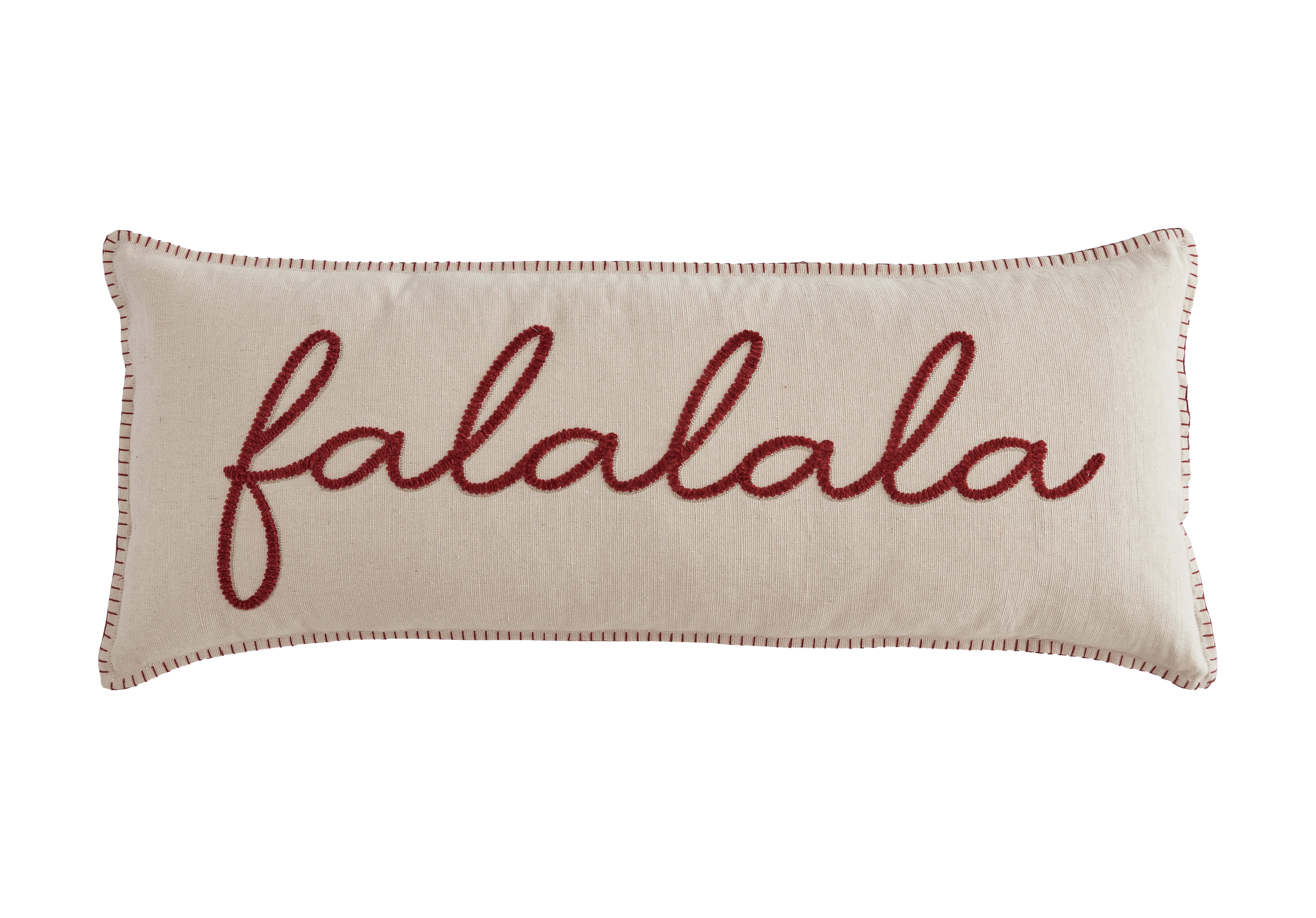 Mainstays Falalala Decorative Throw Pillow, 14”x36” | Walmart (US)