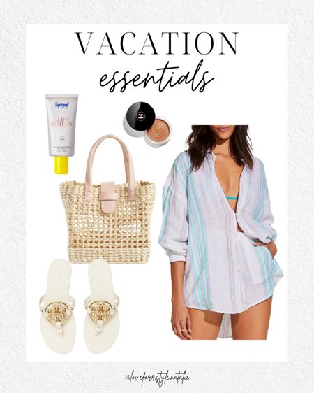 Vacation essentials - coverup , straw tote, sunscreen favorite , Tory Burch sandals

#LTKGiftGuide 


#LTKGiftGuide 

#LTKsalealert #LTKworkwear #LTKU #LTKunder100 #LTKunder50 #LTKshoecrush #LTKFind #LTKSeasonal #LTKstyletip #LTKSeasonal