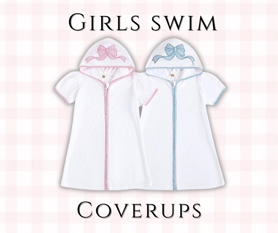 The cutest swim coverups under $15 for your little ones!! 🎀

#girlscoverup #coverup #bathingsuitcoverup #swimsuitcoverup #springbreak #vacation #beachtrip #grandmillenial #girls #pink #blue #coquette #bow #bowcoverup

#LTKKids #LTKSwim #LTKBaby