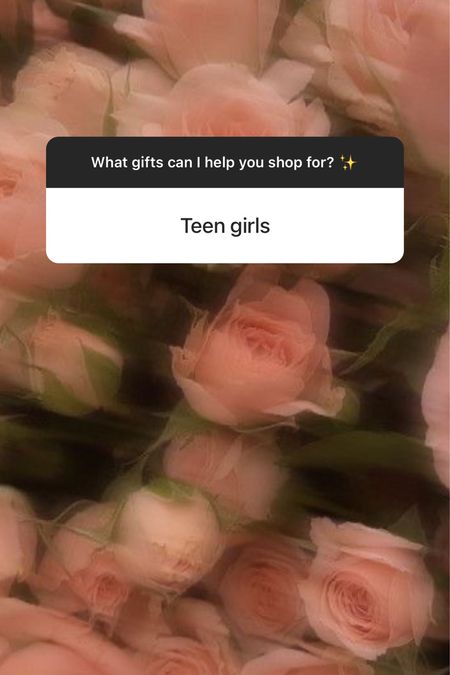 Gift ideas for the teen girl ✨