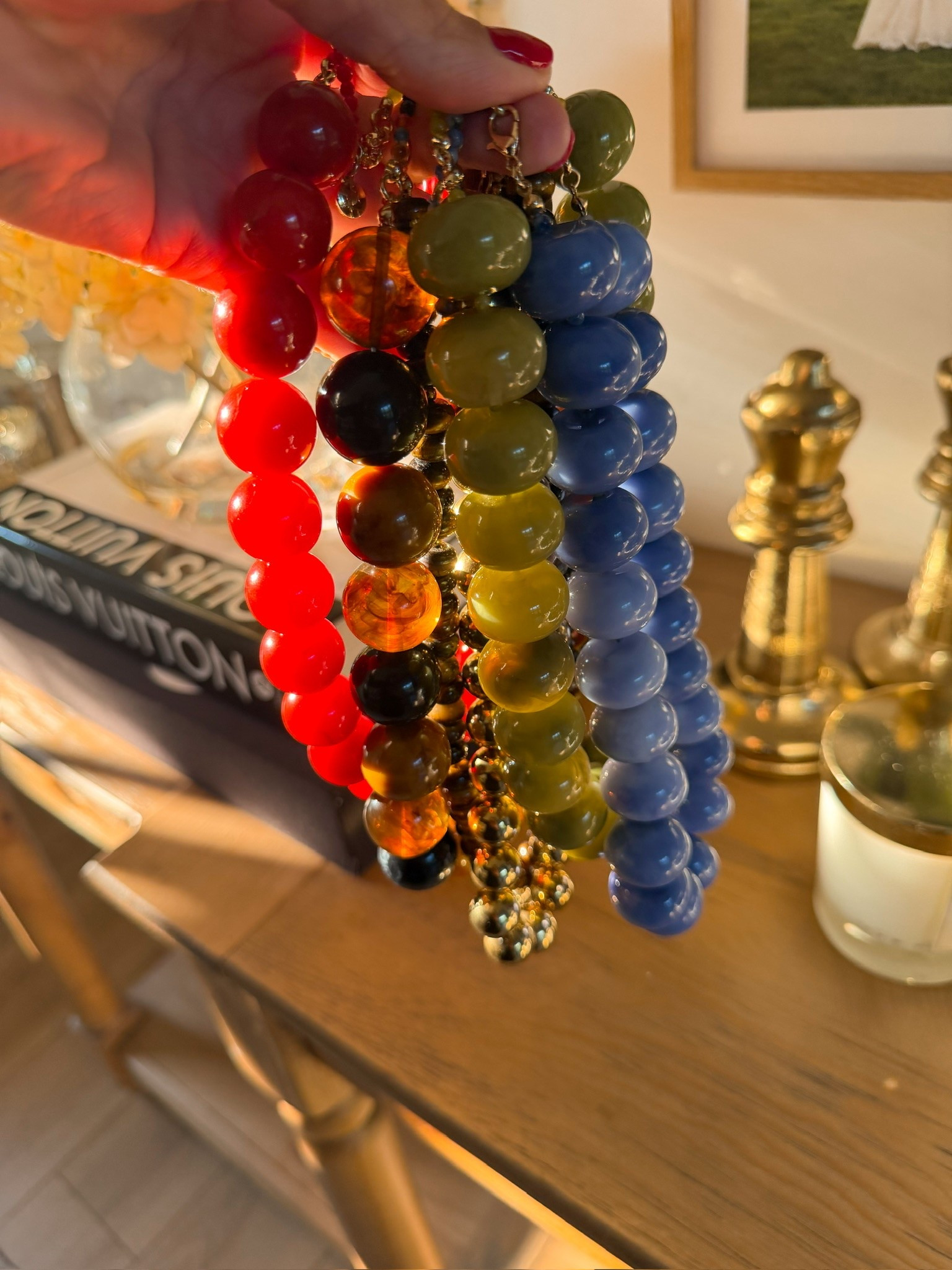 These chunky bead necklaces are the easiest way to wake up a simple outfit. I love the oversized beads and rich colors layered with everyday basics.

statement necklace, beaded necklace, colorful jewelry, chunky necklace, layered jewelry, fall accessories, bold jewelry, everyday accessories, TheMomInStyle

#LTKootd #LTKgrwm #LTKSeasonal