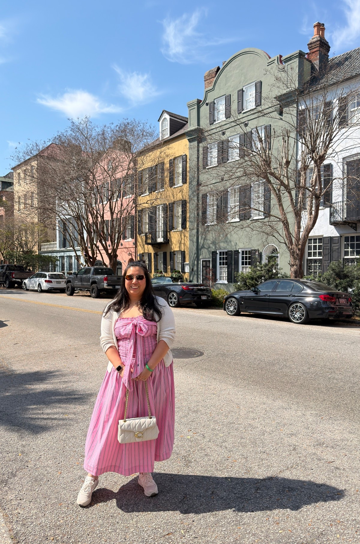 Charleston was a dream! I thought this dress was perfect for the famous Rainbow Row.

#LTKMidsize #LTKootd #LTKPlusSize