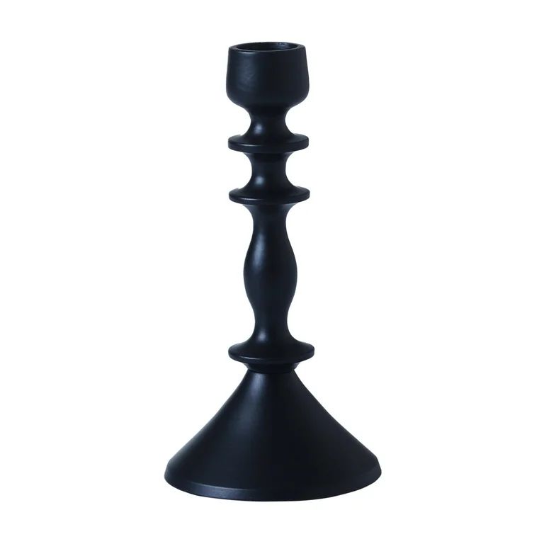 Beautiful Black Metal Taper Candle Holders by Drew Barrymore, Set of 3 | Walmart (US)