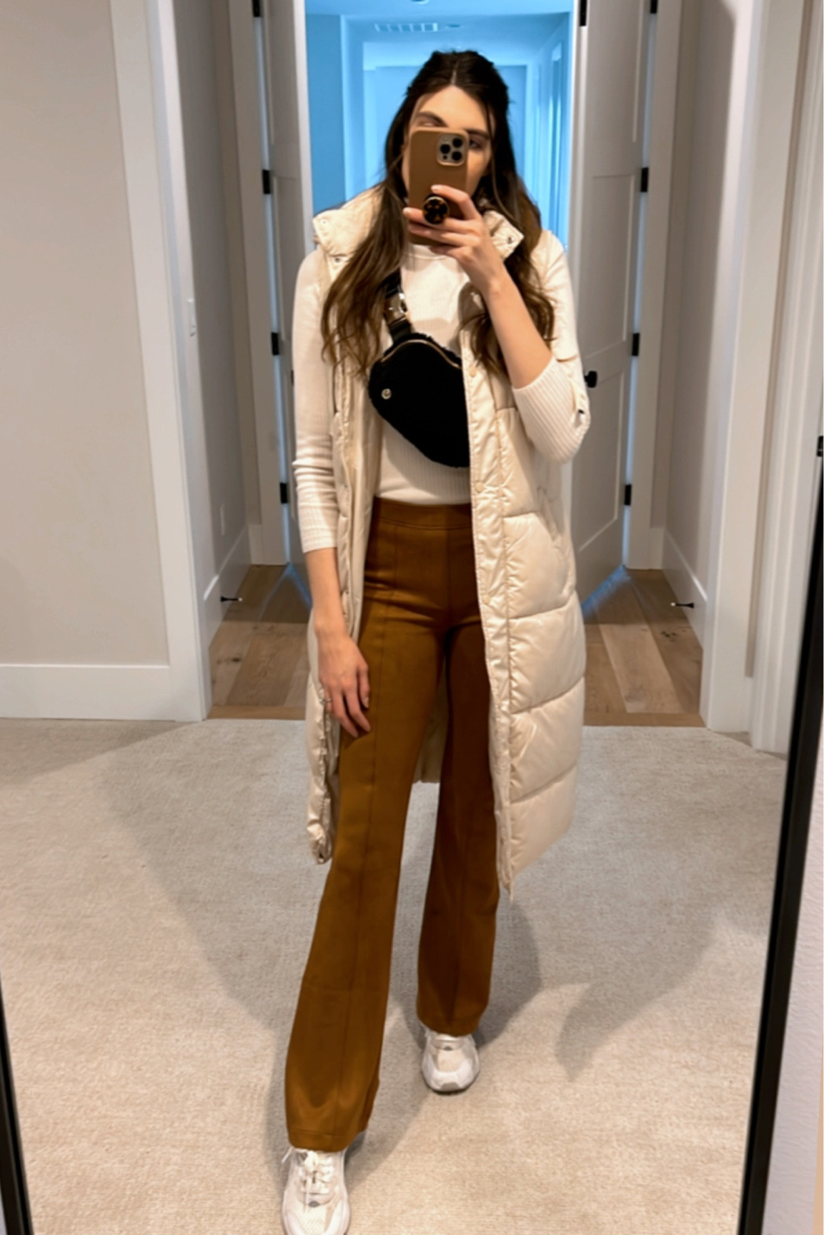 Fall outfit of the day featuring a couple of great tall girl pieces! 

Sizing:
Vest: (can’t link) Long Tall Sally -TTS
Turtleneck: TTS (small) 
Pants: TTS (Tall small) 
Sneakers: TTS (9.5) 


#LTKSeasonal #LTKunder100 #LTKunder50