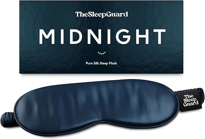 TheSleepGuard Pure Silk Sleep Mask [100% 6A Mulberry Silk, 22 Momme] Light Blocking Travel Essent... | Amazon (US)