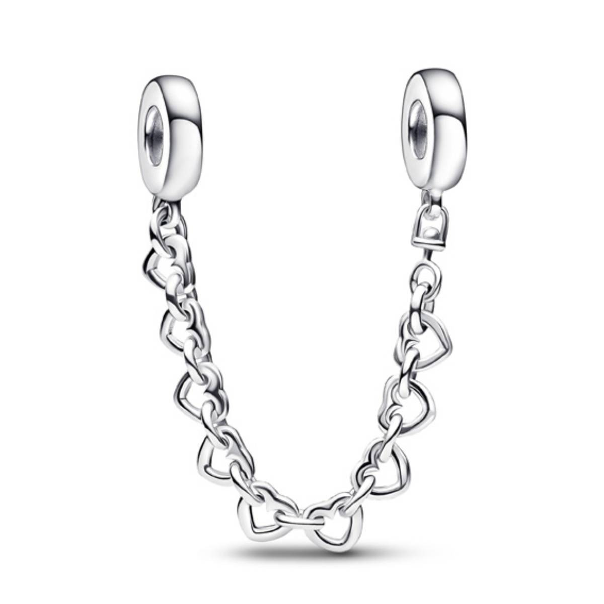 Pandora Ladies Linked Hearts Safety Chain | Jomashop.com & JomaDeals.com