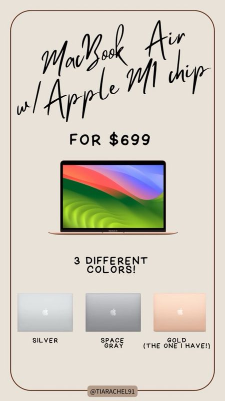 @Walmart has the MacBook Air with Apple M1 chip for $699! #walmartpartner 

#LTKfamily #LTKsalealert #LTKGiftGuide