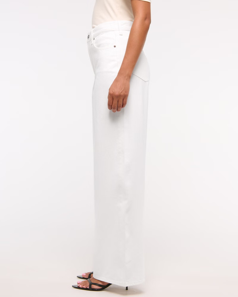 High Rise Wide Leg Jean | Abercrombie & Fitch (US)
