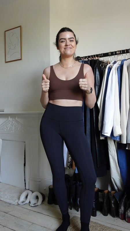 The bra top and legging combo that I always wear when I workout at home. 

#LTKfitness #LTKeurope #LTKVideo