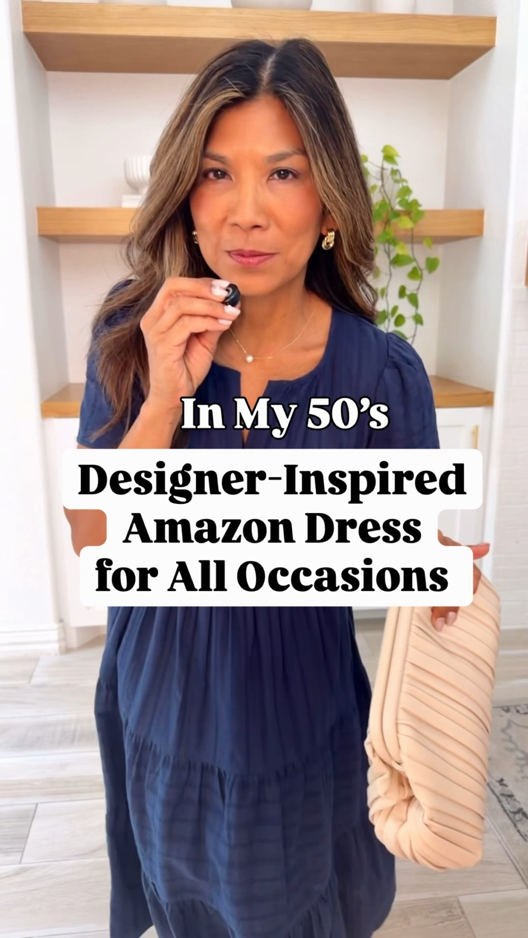 I’m 5’2” 118#ish for reference 
Dress in small tts. This is Navy. I also have the Light Blue and Red. One of my favorite Amazon dresses. 
Would also look cute with sneakers.
Sandals fit tts(comfy and great designer look for less).
Accessories are linked.
Spring outfit, summer outfit, Amazon finds, graduation outfit, Mother’s Day Outfit, wedding guest dress, over 50 style, midlife fashion, petite fashion,midlife fashion, affordable fashion, fashion over40 

#LTKPetite #LTKOver40 #LTKMothersDay