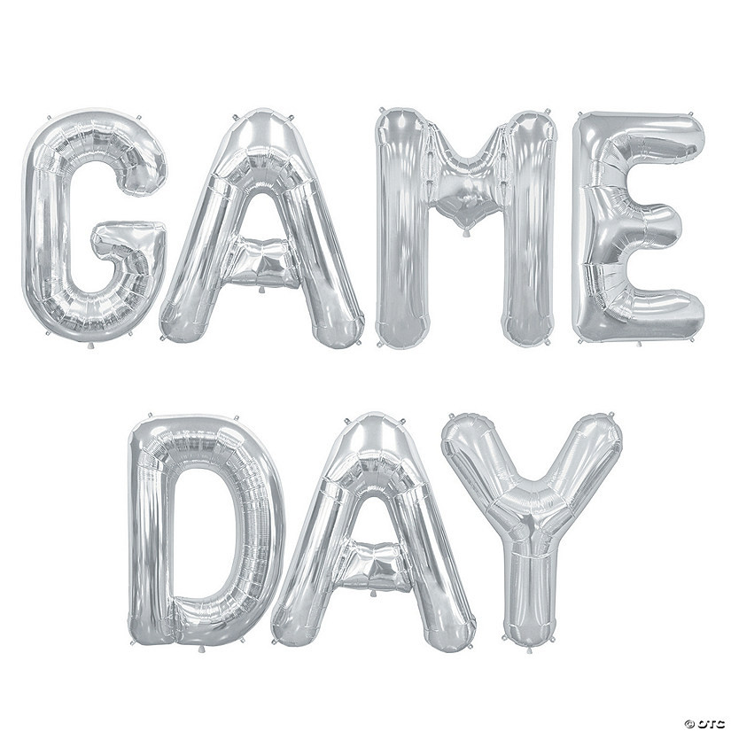Game Day 34" Mylar Balloon Kit – 7 Pc. | Oriental Trading Company