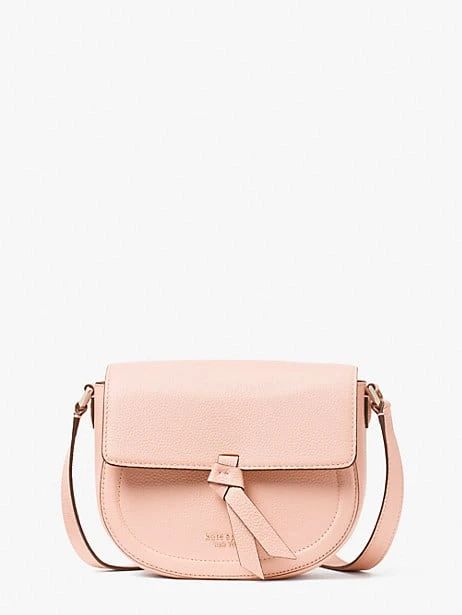 knott medium saddle crossbody | Kate Spade (US)