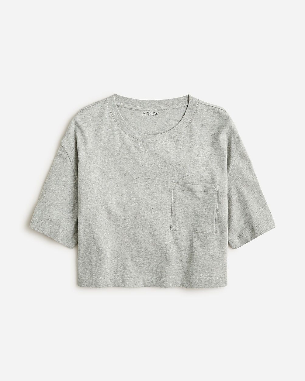 Vintage jersey cropped pocket T-shirt | J.Crew US