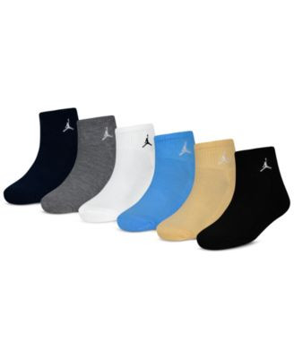 Boys' 7-11 Ankle Socks, 6-Pack | Macy's