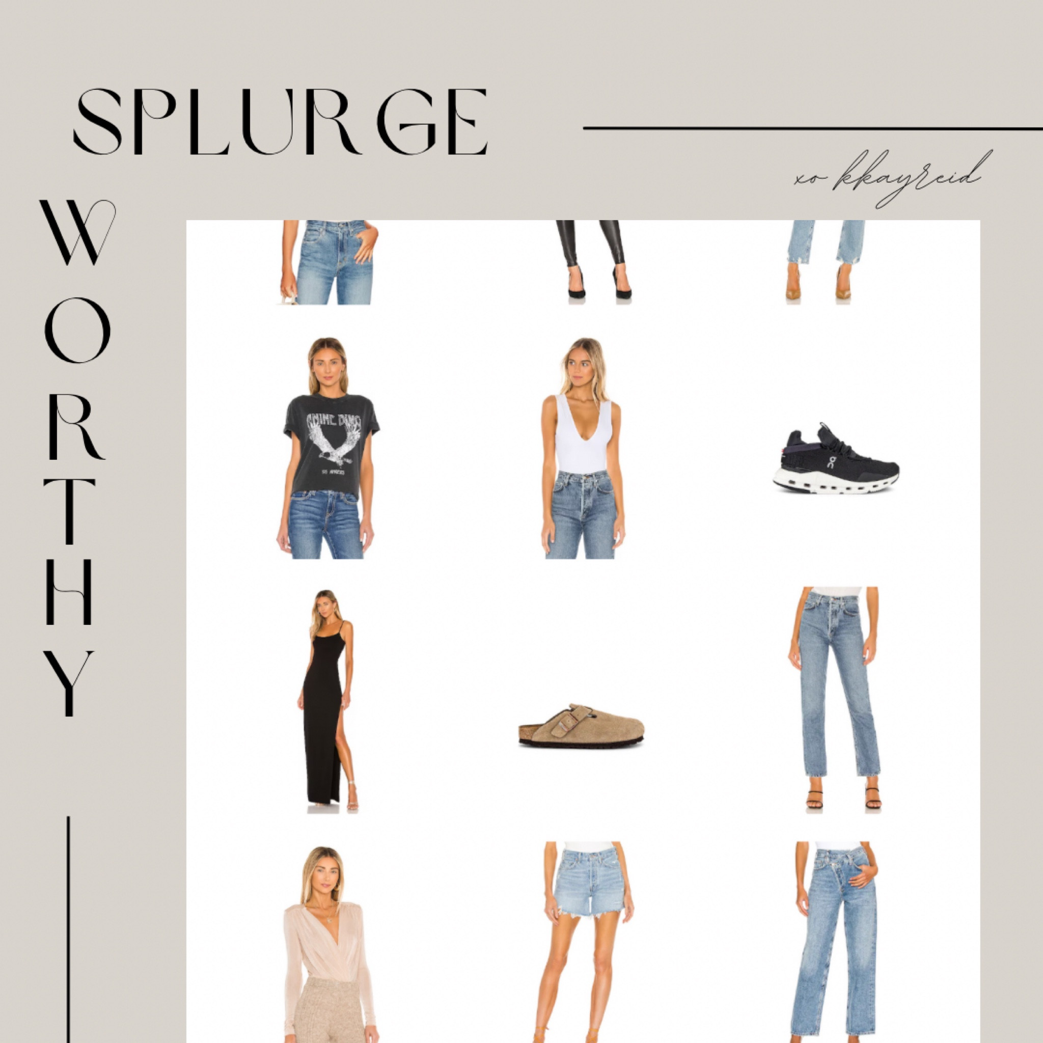 Splurge worthy staples for everyone’s closet!! #staples #fashion #trends #fashiontrend #springtrend #casual #basics #revolve #freepeople

#LTKunder100 #LTKstyletip