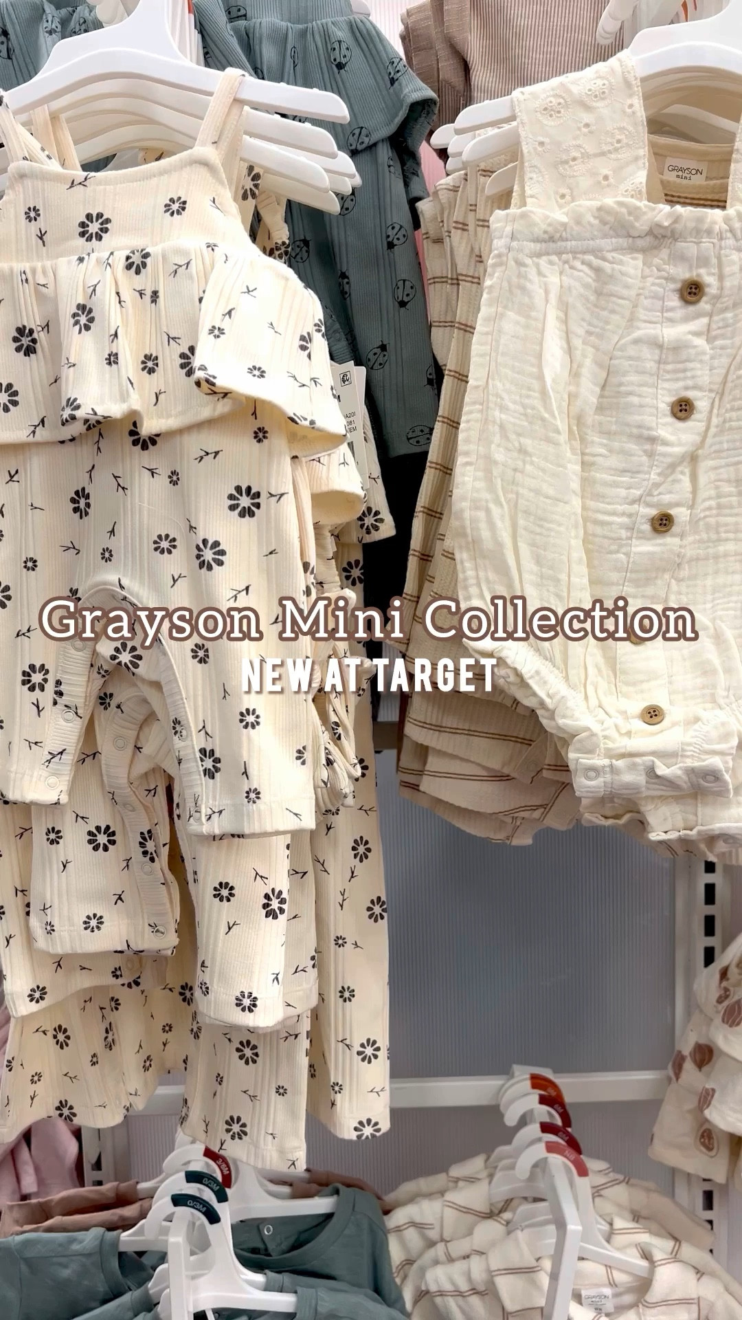 NEW at Target: Grayson Mini Collection🤩
and i’m OBSESSED and the prices are *chefs kiss*🤍✨

grayson mini, target finds, new at target, target new arrivals, toddler girl, toddler boy, toddler girl outfits, toddler boy outfits, target style, baby girl style, baby boy style, boy mom, girl mom, ltk video

#LTKfindsunder50 #LTKkids #LTKbaby