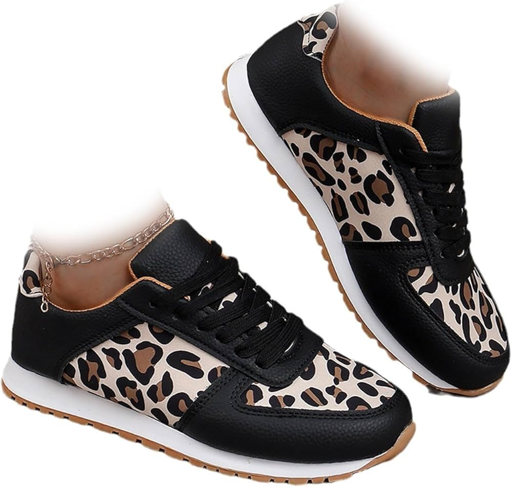Leopard Print Orthopedic Sneakers,Orthopedic Arch Support Walking Shoes,Orthotic Fashion Sneakers | Amazon (US)