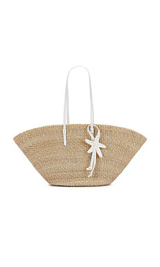 Poolside The East West Charm Tote Bag in Coconut from Revolve.com | Revolve Clothing (Global)
