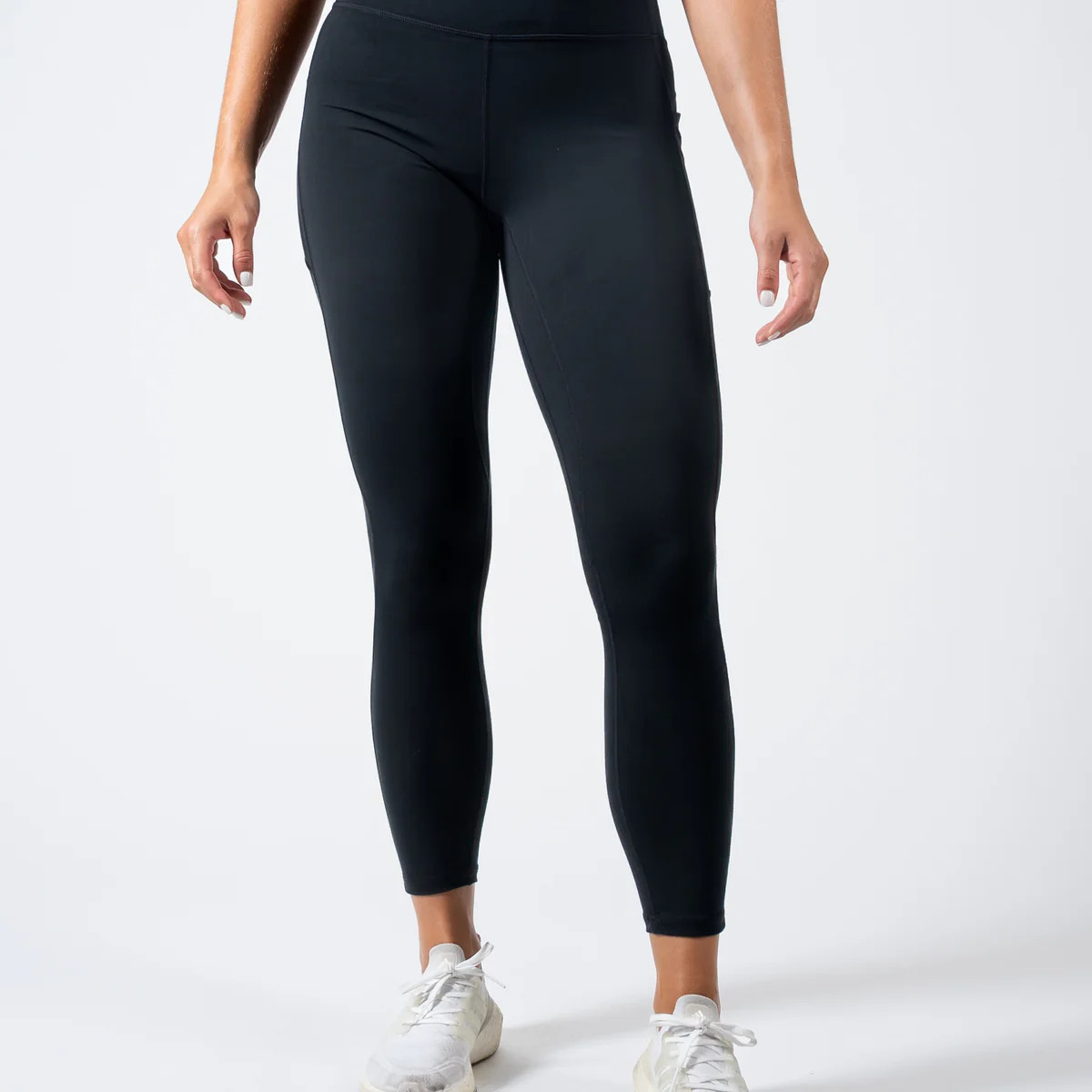 Skin High Waisted Vinyasa Leggings (Multi-Lengths) - Black | Senita Athletics