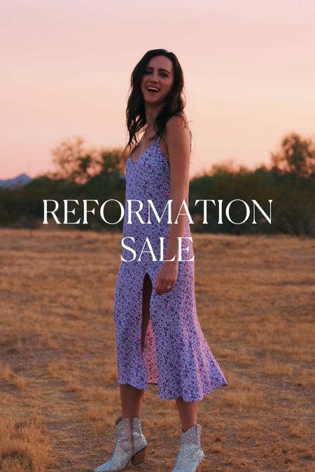 Have you checked out Reformation’s latest sale?! There’s SO many cute summer dresses on major markdown 😍 linking my faves! I love this brand for effortless & chic dresses that are perfect for any occasion: weddings, family gatherings, holidays, you name it! I typically wear an XS/0 in their dresses

#LTKSale #LTKFind #LTKsalealert