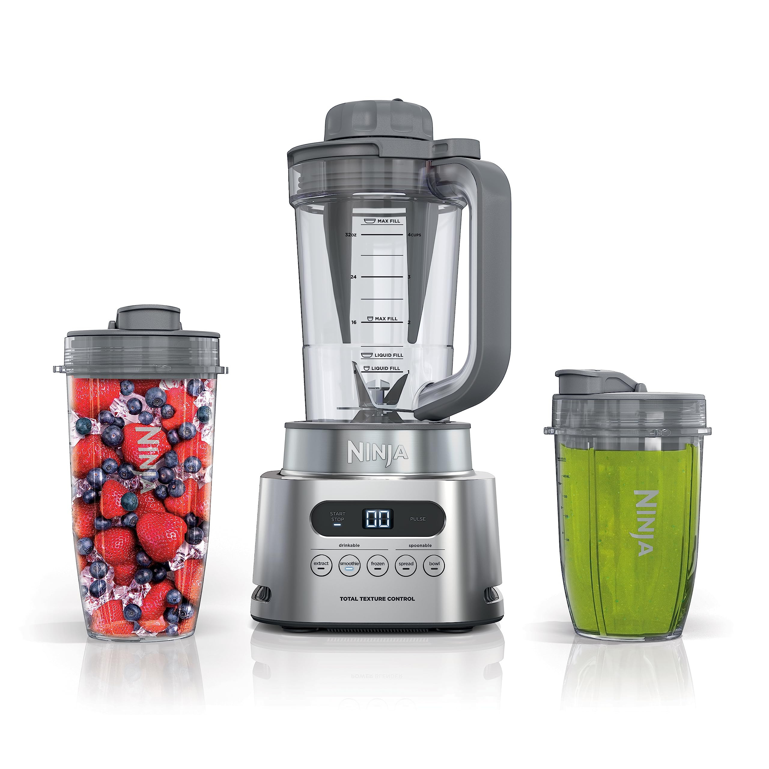 Ninja SS151 TWISTi Blender DUO, High-Speed 1600 WP Smoothie Maker & Nutrient Extractor* 5 Functio... | Amazon (US)