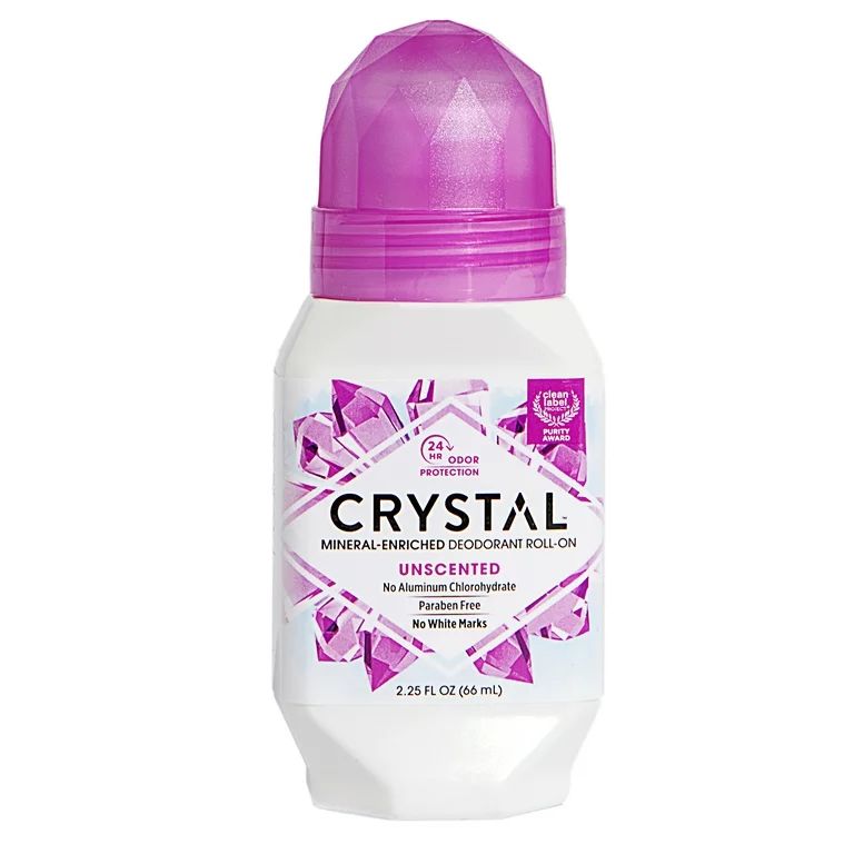 Crystal Natural Protection Roll-On Body Deodorant, 2.25 fl oz - Walmart.com | Walmart (US)