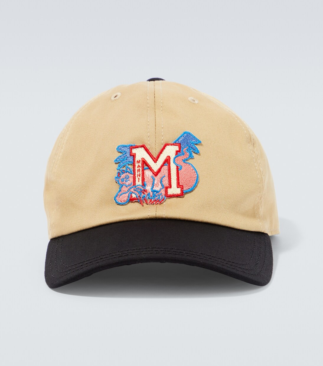 Logo cotton baseball cap | Mytheresa (UK)