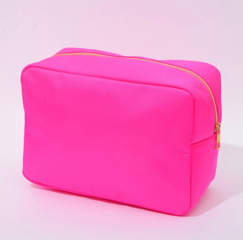 XL Nylon Make Up Bag  Cosmetic Bag  Travel Pouch  | Etsy | Etsy (US)