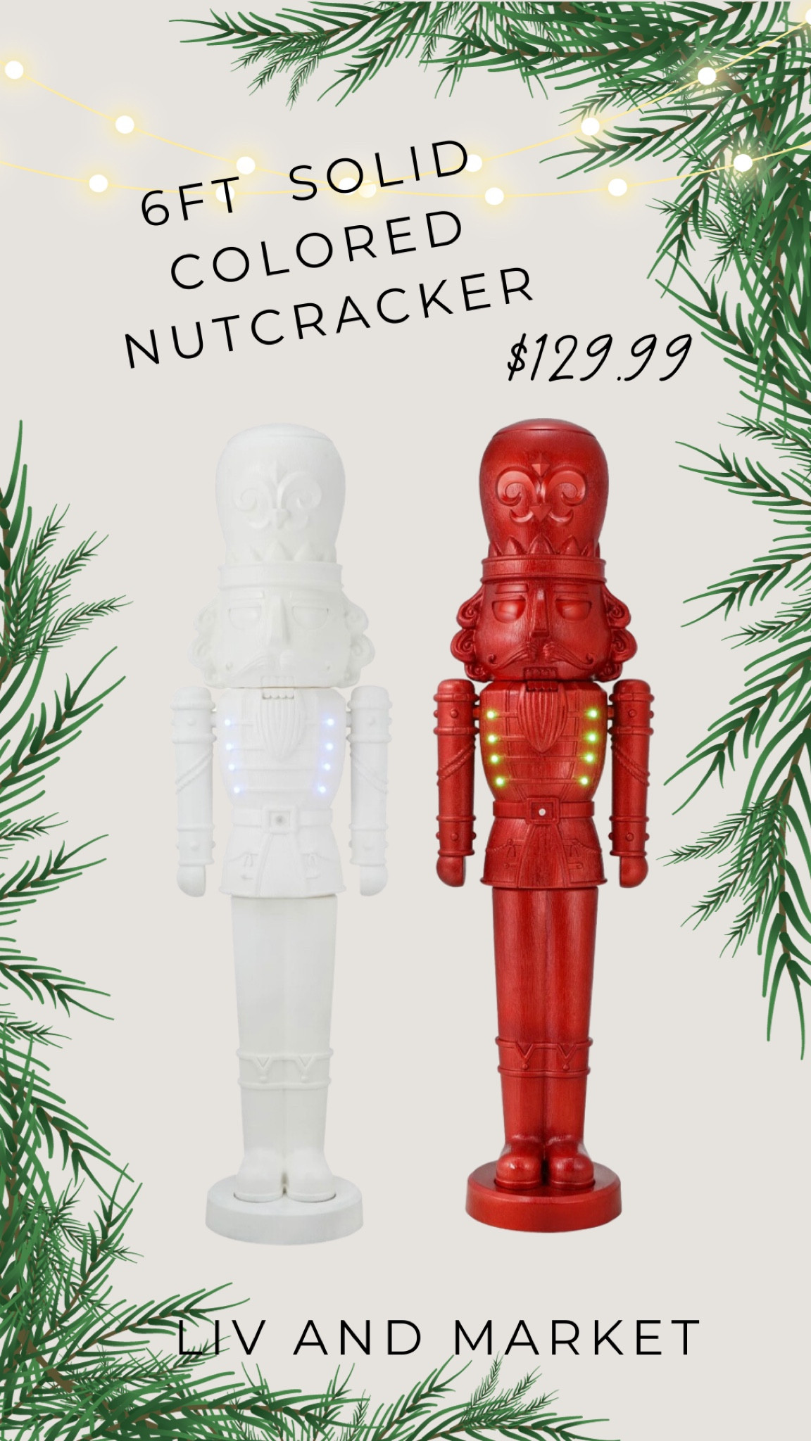 75 Red Nutcracker Blow Mold, … curated on LTK