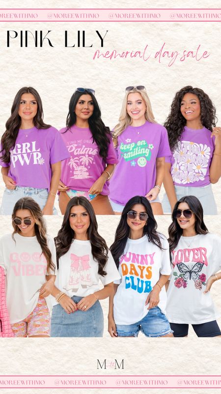 Pink Lily Memorial Day Sale! Our Memorial Day Sale is quickly approaching! Enjoy 30% off from 5/23 to 5/27 on a huge selection of items. Don't miss out on these amazing deals!

Memorial Day Outfit
Summer Outfit
Travel Outfit
Memorial Day
Moreewithmo

#LTKFindsUnder100 #LTKFestival #LTKSeasonal