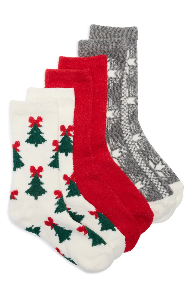 3-Pack Pattern Socks | Nordstrom Rack