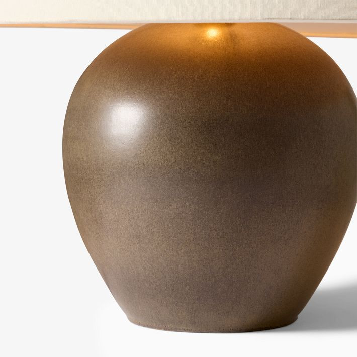 Colin King Ceramic Table Lamp (14"–17") | West Elm (US)