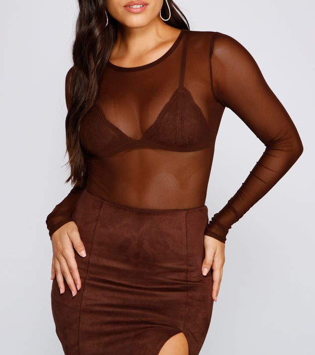 Love's A Mesh Bodysuit | Windsor Stores