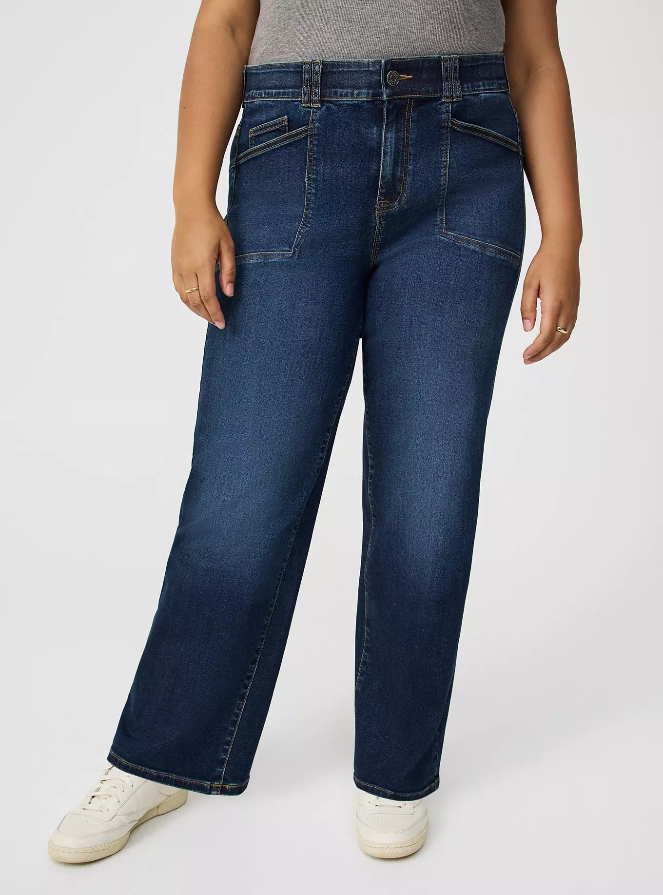 Bombshell Wide Leg High-Rise Jean | Torrid (US & Canada)