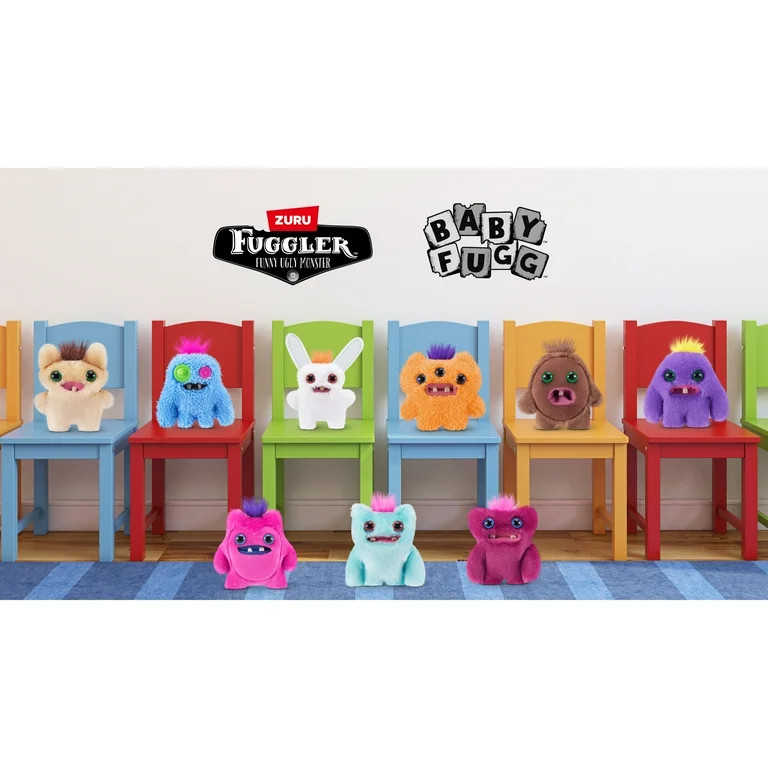 Fuggler Baby Fuggs 3.5 inch (Rabid Rabbit) Soft Plush, Ugly Monster Stuffed Animal Toy by ZURU | Walmart (US)