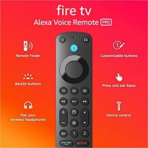 Introducing Alexa Voice Remote Pro, includes remote finder, TV controls, backlit buttons, require... | Amazon (US)