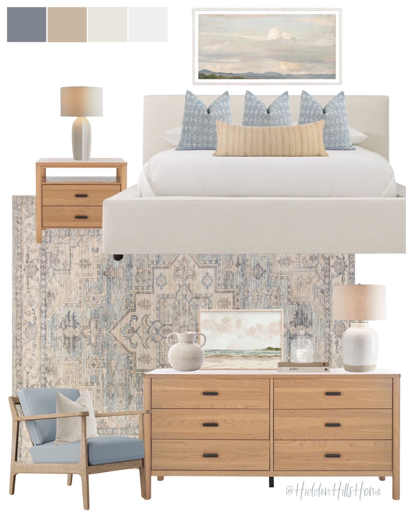 Bedroom decor, bedroom mood board, bedroom design ideas, bedroom inspiration, master bedroom, dresser 

#LTKHome #LTKSeasonal #LTKSaleAlert