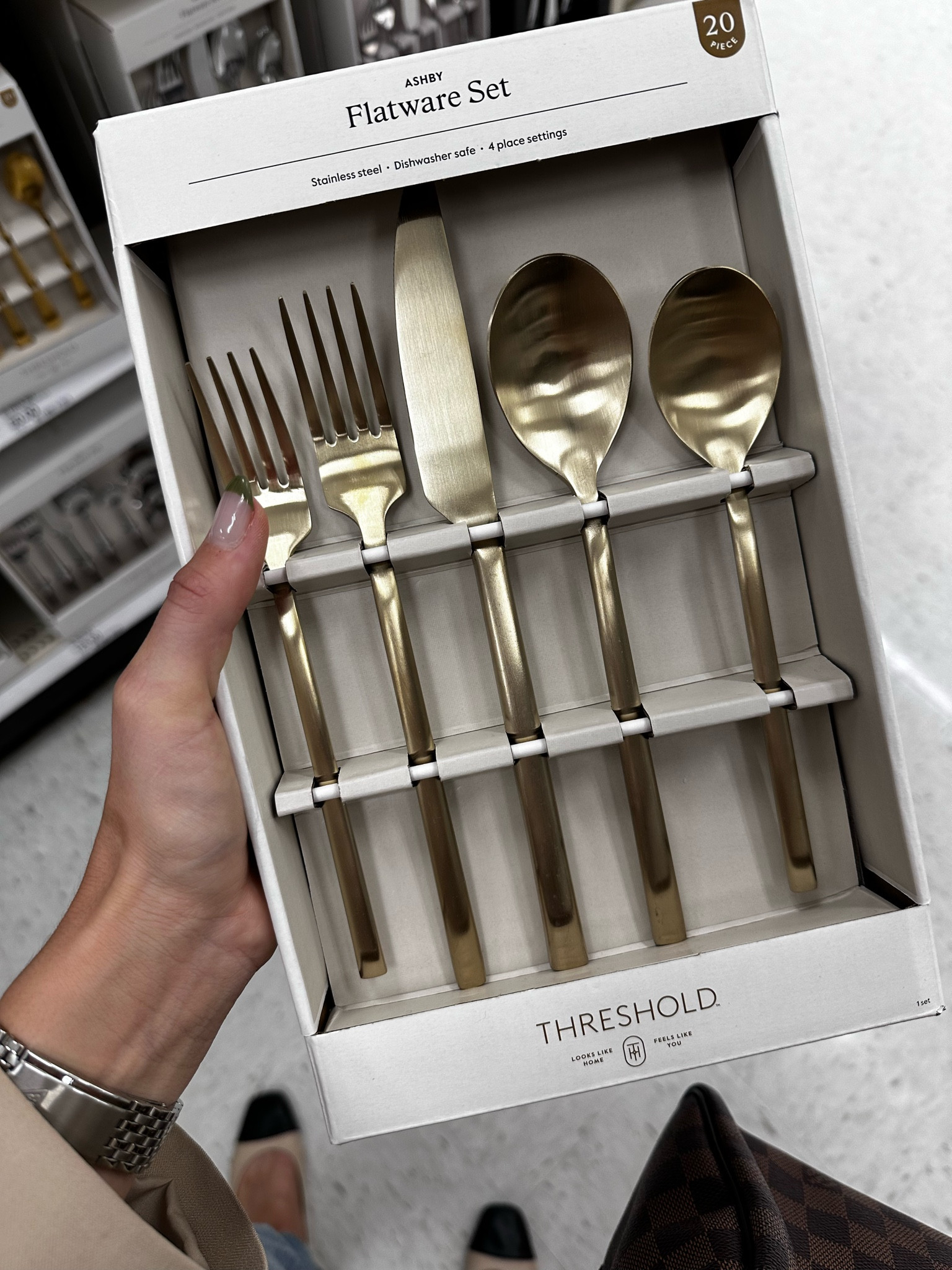 Silverware I’m loving 🍴

Target, circle week, sales, Home Depot, Amazon, pottery barn, crate and barrel, gold silverware, home, kitchen, hostess, serving, Dining room, table setting, dinnerware set, hobby lobby, kohls, napkins, charger, candlesticks, candle holder, lamp, wall art, pumpkin decor, dining table, fall style, home, placemats, dining chair, wayfair, tov furniture, chargers, plates, centerpiece, serve ware, pottery barn, Macys, pajama set, pjs, linens, napkins, napkin ring, tray, ice bucket, pottery barn, Williams and Sonoma, west elm, kohls, Walmart, hobby lobby, home goods, crate&barrel, z gallerie, china set, under 100, under 50, home, decor, holiday, Christmas, dinner, style, sweet Caroline collection #LTKhome 

#LTKFindsUnder50 #LTKHome #LTKSeasonal