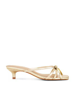 Flattered Eunisa Sandal in Gold from Revolve.com | Revolve Clothing (Global)