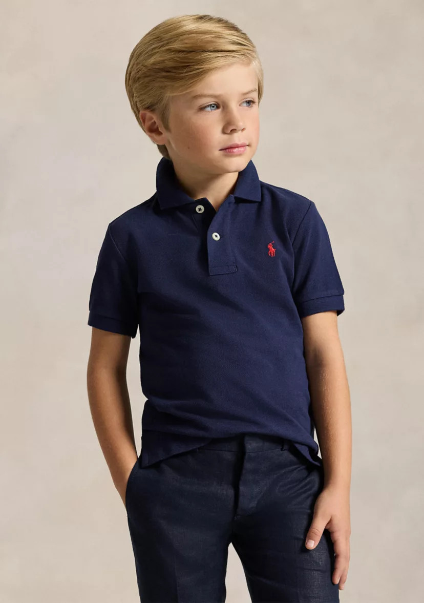 Boys 2-7 Cotton Mesh Polo Shirt | Belk