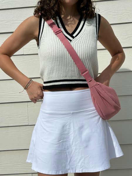 Late summer tennis meets early fall sweater vests 🤎

#LTKtravel #LTKfitness #LTKfindsunder100