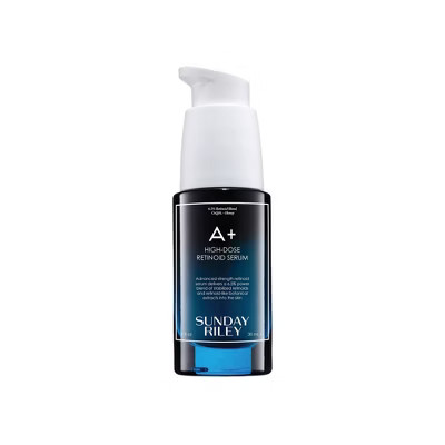 Sunday Riley A+ High-Dose Retinoid Serum - 1 fl oz - Ulta Beauty: Smoothing, Anti-Aging, Paraben-Free, For Face | Target