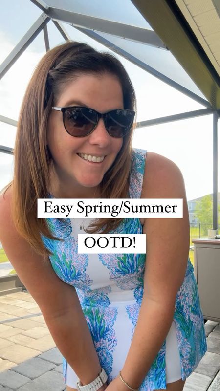 Another easy Spring/Summer OOTD! This one is the cutest romper from Lilly and I love it! It’s the perfect romper that you can dress up for an occasion, or you can pair it with a white sneaker or sandal for the perfect everyday look! 

#LTKStyleTip #LTKSeasonal #LTKMidsize